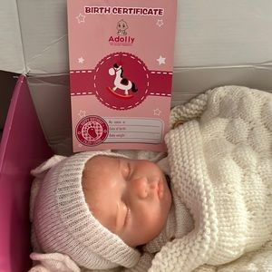 Adolly  Reborn baby dolls lifelike Baby doll